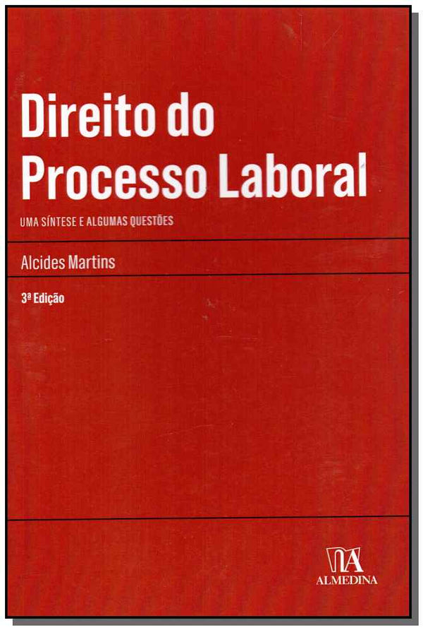 Capa do livro Direito do Processo Laboral - 03ed/18, de Alcides Martins