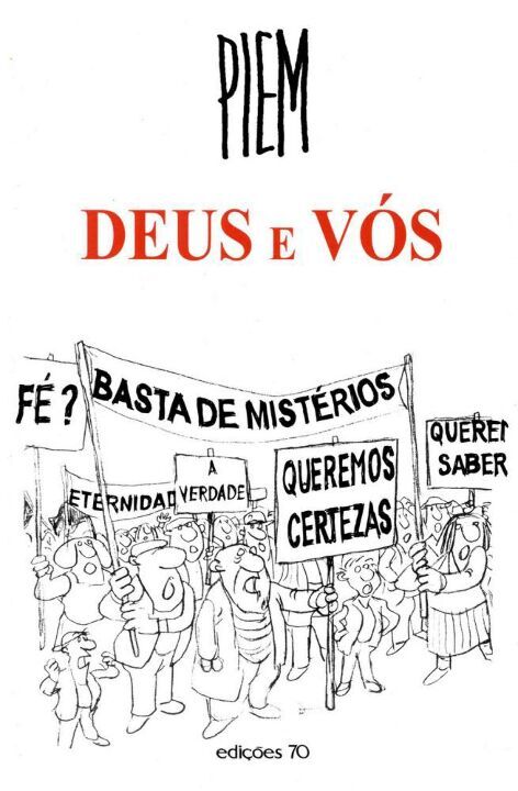 Capa do livro Deus e Vós, de Piem