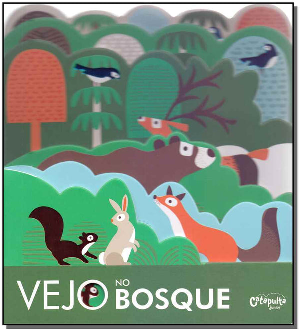 Capa do livro Vejo no Bosque, de Laura Baker