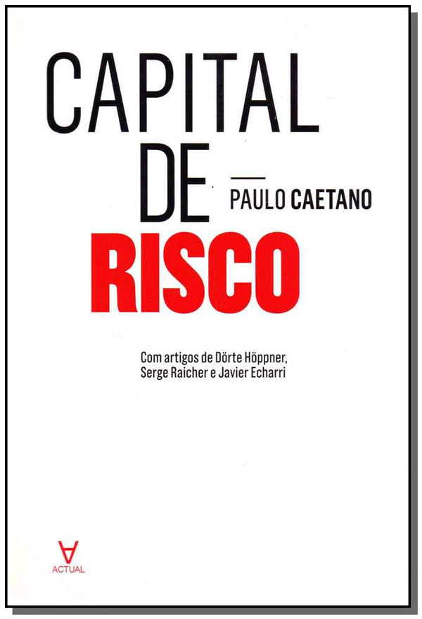 Capa do livro Capital de Risco, de Paulo Caetano