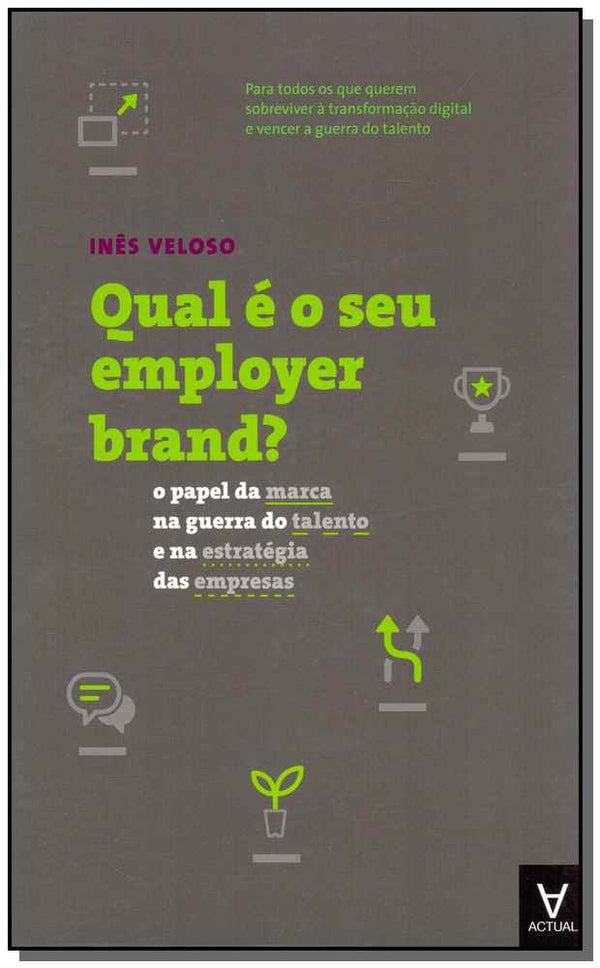 Capa do livro Qual É o Seu Employer Brand?, de Ines Veloso
