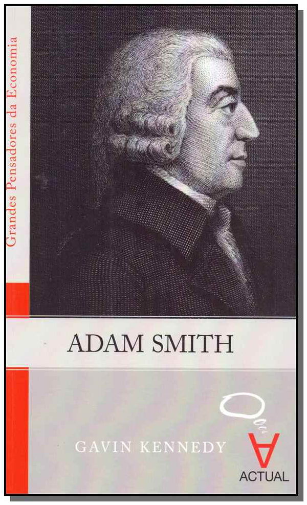 Capa do livro Adam Smith, de Gavin Kennedy