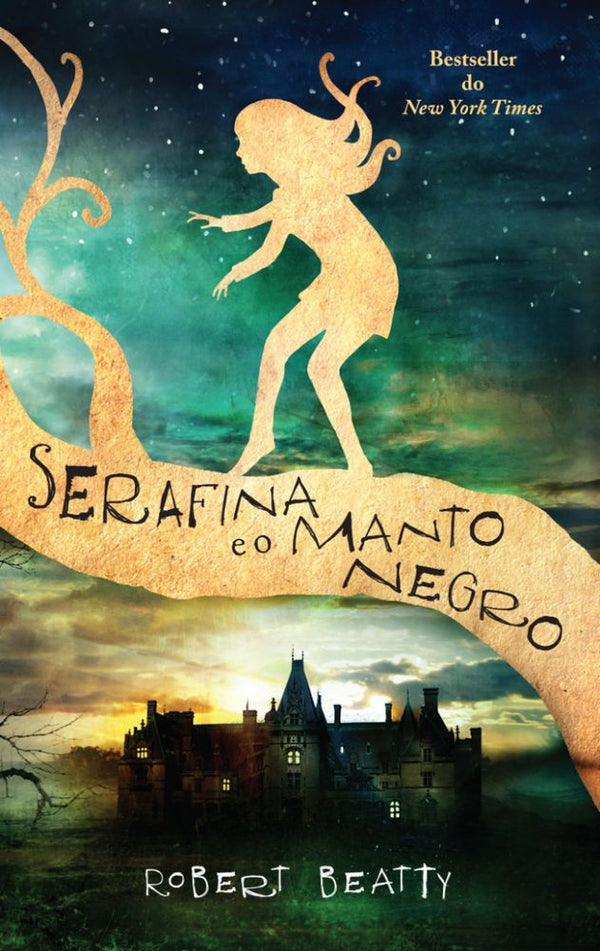 Capa do livro Serafina e o Manto Negro, de Robert Beatty