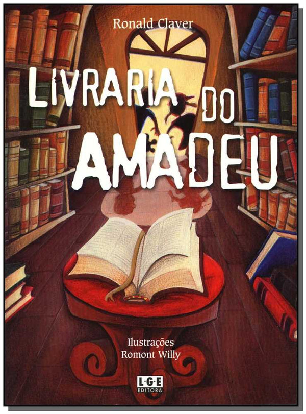 Capa do livro Livraria do Amadeu, de Ronald Claver