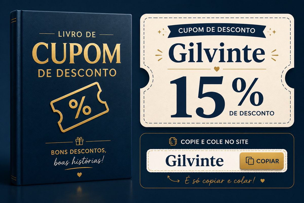 Cupom Gilvinte: 15% de desconto